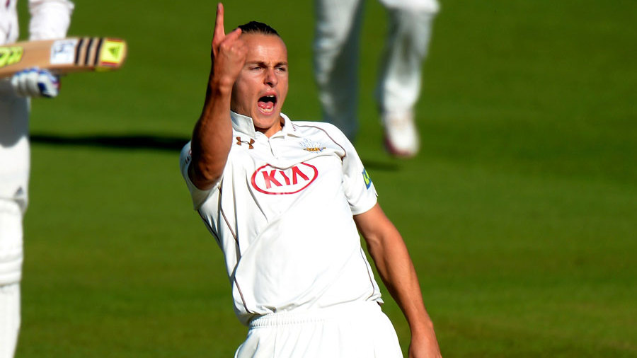 Tom Curran finished as the joint-leading wicket-taker in Division Two