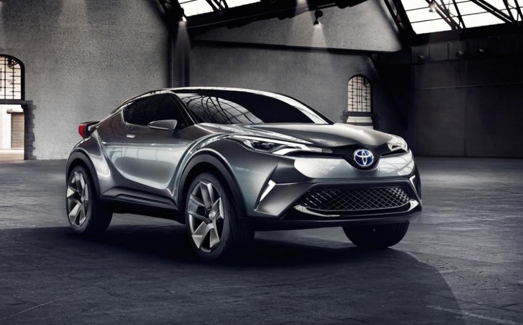 2015 Toyota C-HR concept-front