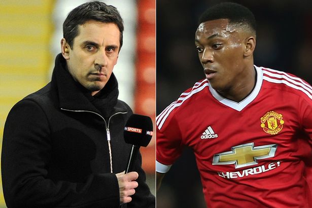 Transformation Neville has been impressed by United youngster Martial