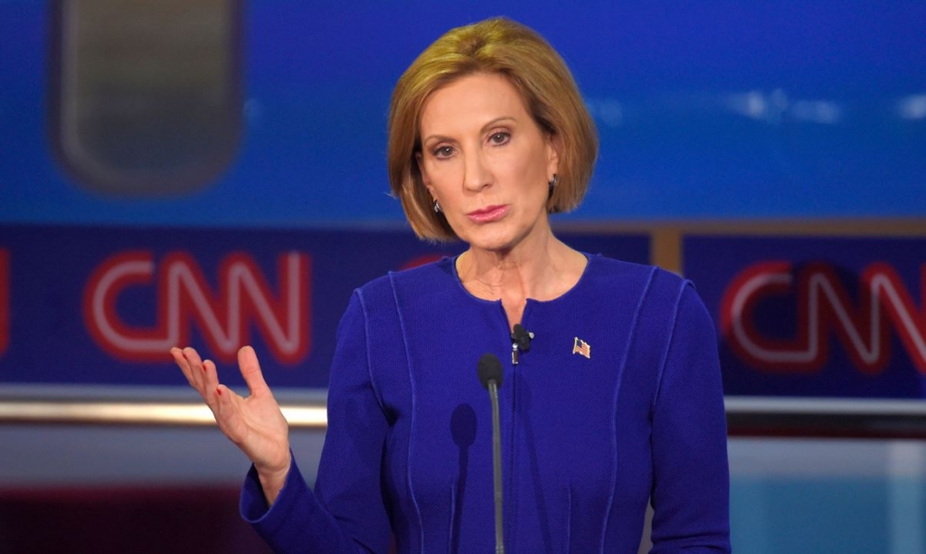 At G.O.P. Debate, Carly Fiorina Effortlessly Bats Away Trump's Sexism