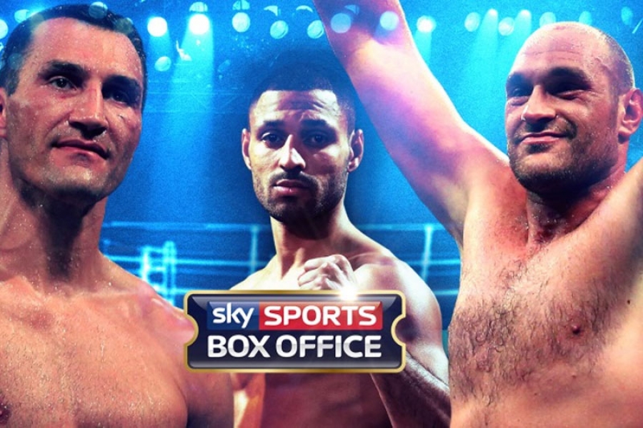 Sky Sports Box Office to Broadcast Klitschko v Fury Fight