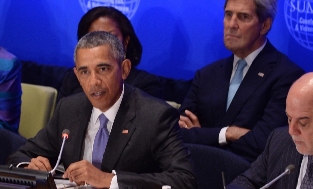 U.S. President Barack Obama chairs the Leaders Summit on Countering ISIL and Countering Violent Extremism in New York Tuesday