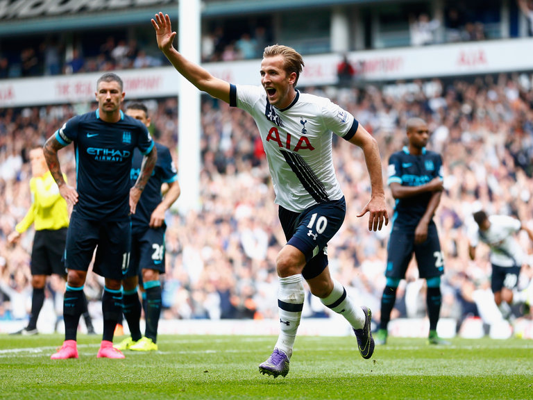 Harry Kane ended his goal drought to make it 3-1 to Spurs