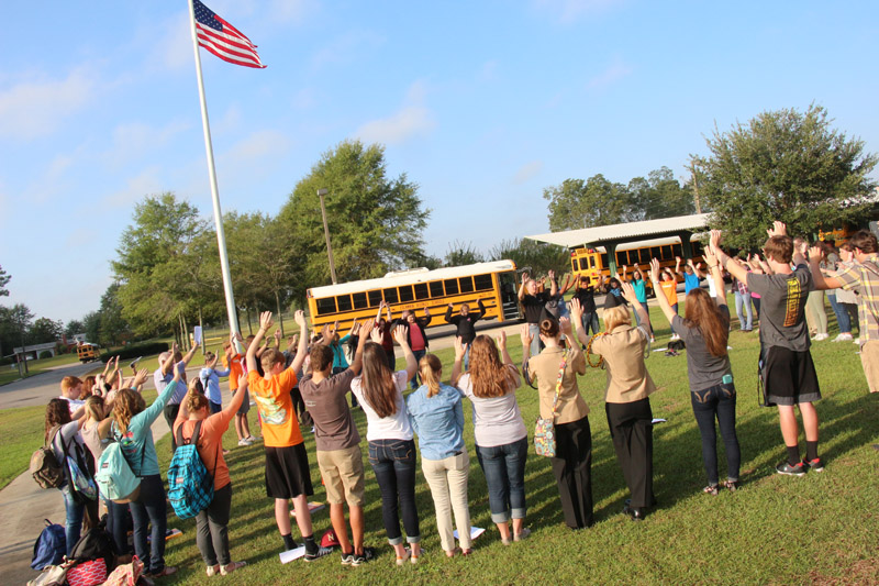 Upstate Students Pray For Nation's Leaders, Schools