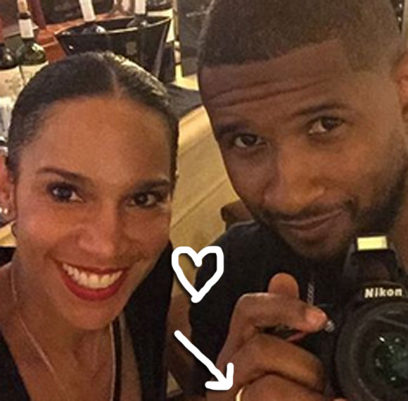 Usher Shows Off Wedding Band After Secret Wedding, Honeymoon in Cuba