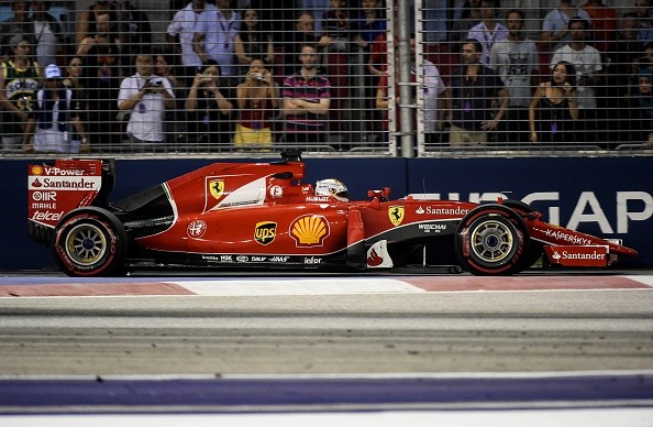 Sebastian Vettel Singapore 2015 win