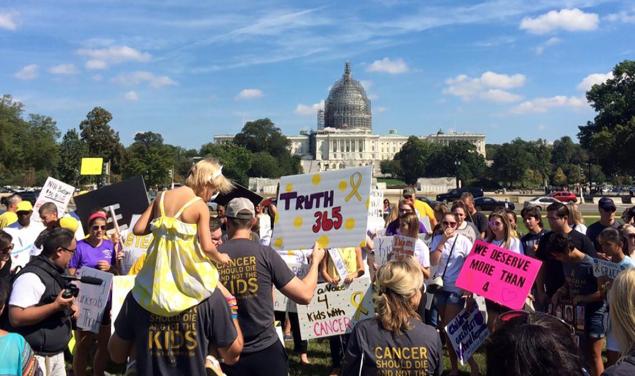 Sick Kids Holding A Vigil For Cancer Awareness Kicked Out Of Lafayette Park