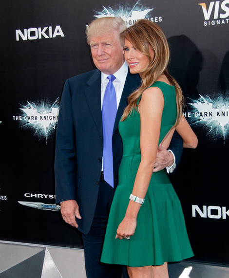 Donald and Melania Trump