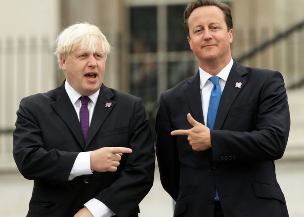 Who me? It's claimed David Cameron tried to block Boris Johnson- with a Labour and Lib Dem backer