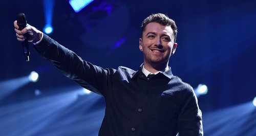 Sam Smith at the 2015 iHeartRadio Music Festival