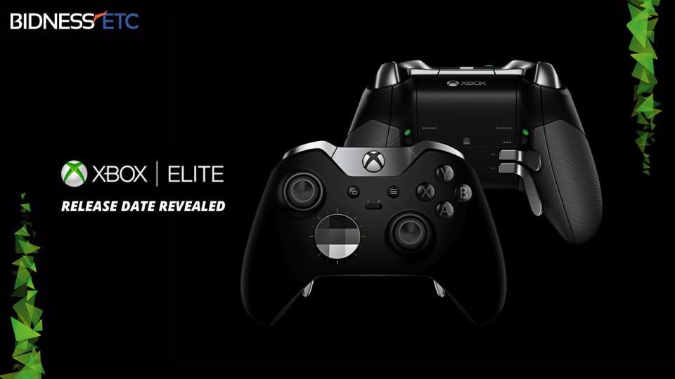 Microsoft Corporation Release Date For Xbox One Elite Controller Revealed