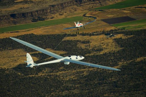 Test flight successful for 'edge of space' sailplane