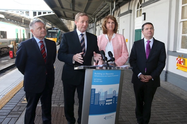 Enda Kenny said that the government’s capital spending plan was “prudent”
SAM BOAL  ROLLING NEWS