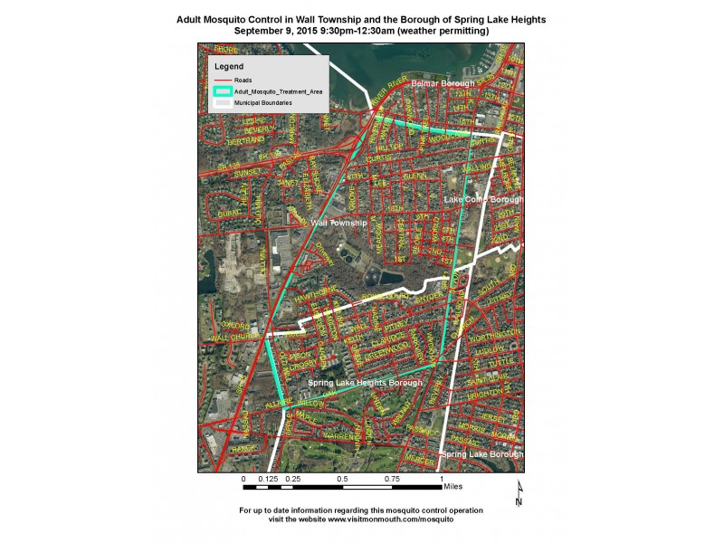 West Nile Virus Activity Prompts Mosquito Spraying In Wall