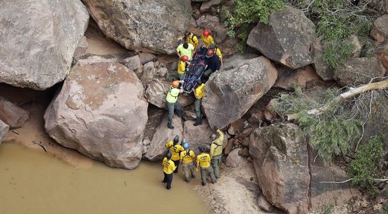 4 dead, 3 missing in Zion National Park flash flood