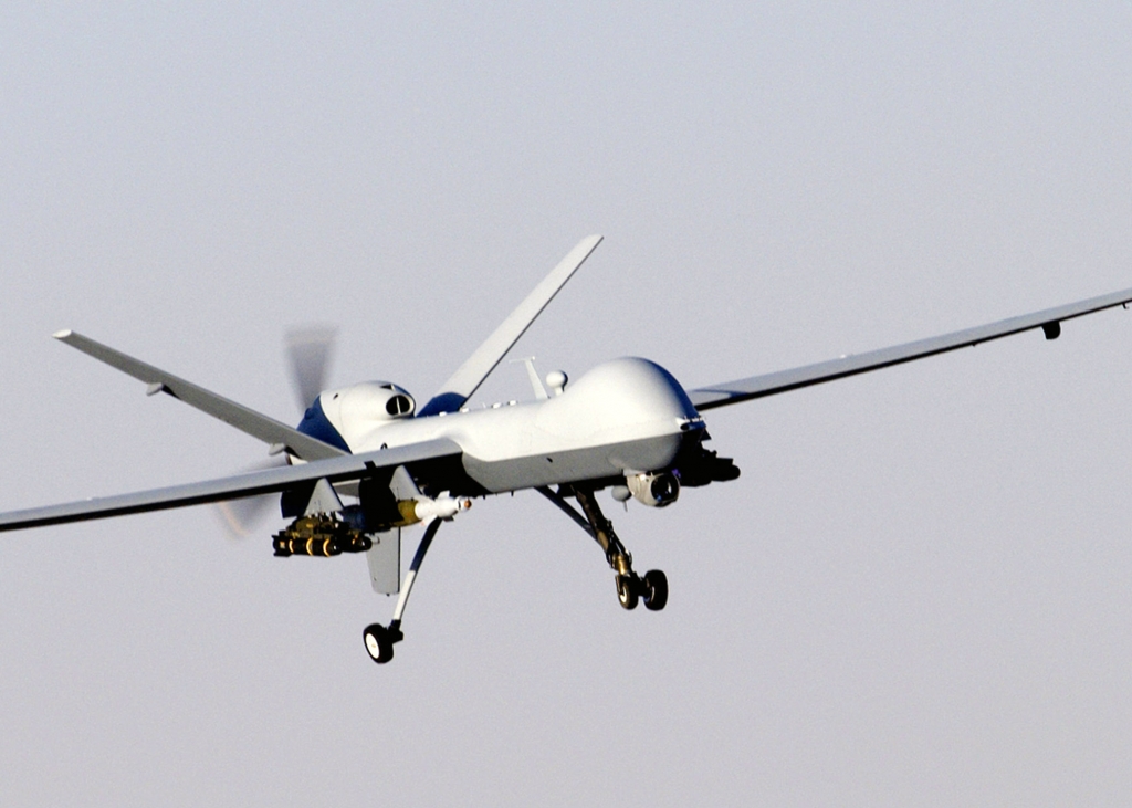 A MQ-9 Reaper via Wikimedia Commons