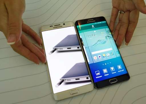 Samsung maker of the Galaxy S6 edge+, remains the world's top smartphone vendor