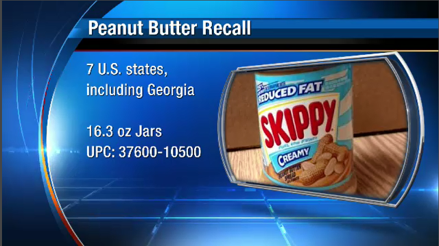 Hormel Recalls Skippy Reduced Fat Creamy Peanut Butter, Metal Contamination