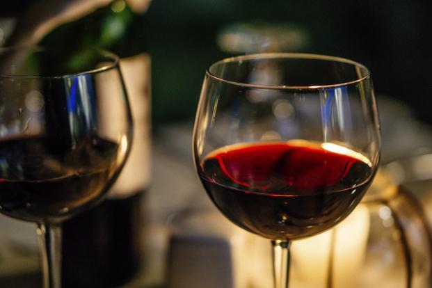 A glass of red wine after dinner is better than plain water for people with diabetes