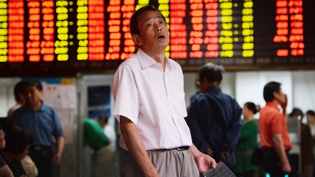 Chinese stock market plunges