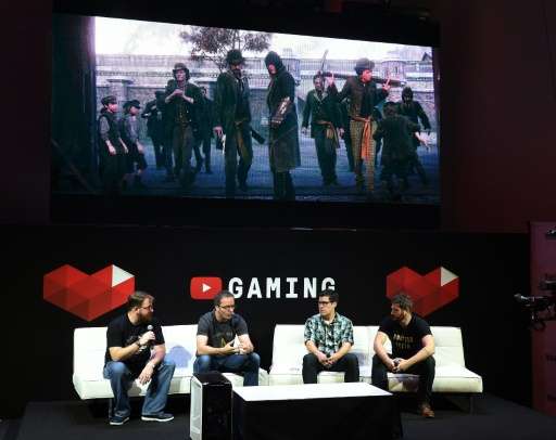 A panel discusses You Tube Gaming