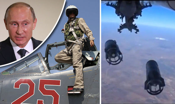 AP•EPA•GETTYPutin's forces carried out 15 sorties for attacks on ISIS today