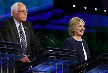 Clinton debates Sanders: Reason vs. passion, both candidates on their game