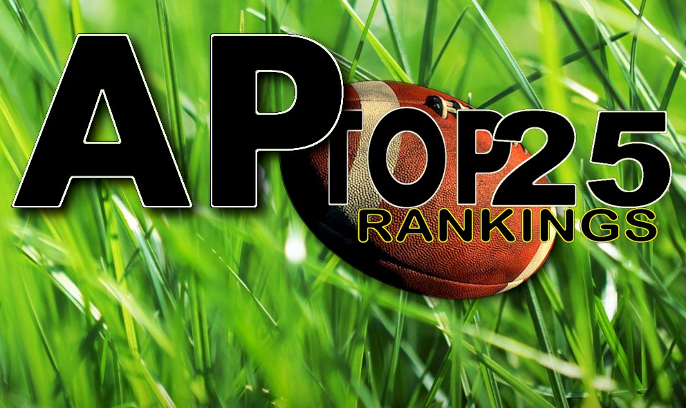 AP Top 25 Poll College Football Rankings Week 9 Shock October 25 Standings