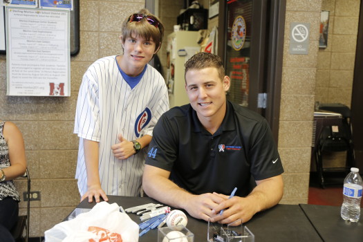 Aaron Hanania interviews Cubs First Baseman Anthony Rizzo