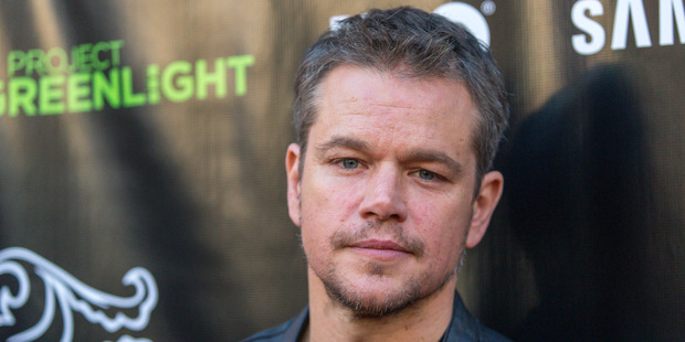 Actor Matt Damon