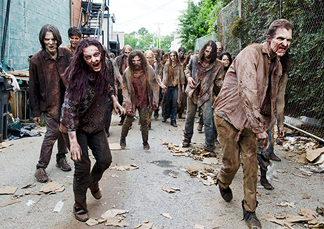 The Walking Dead zombies