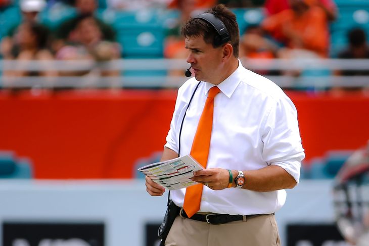 Al Golden was dismissed by the University of Miami on Sunday.- Steve Mitchell-USA TODAY Sports