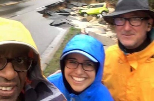 Al Roker Sorry for my smiling selfie taken amidst South Carolina's flood damage