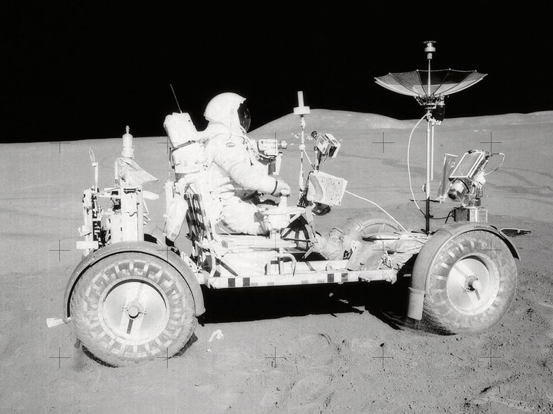 The Lunar Rover from the Apollo 15 mission