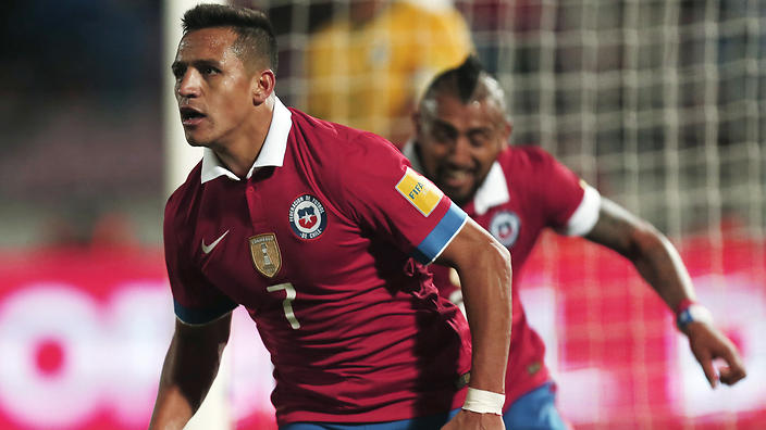 Alexis Sanchez was on target as Chile downed Brazil 
    
    
                
          
          Show Grid