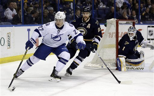 Gomez scores his first goal as a member of the Blues. Allen gets shutout over