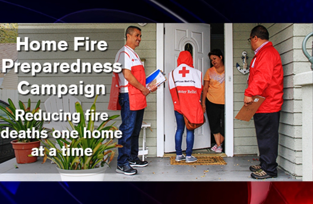 American Red Cross fire campaign