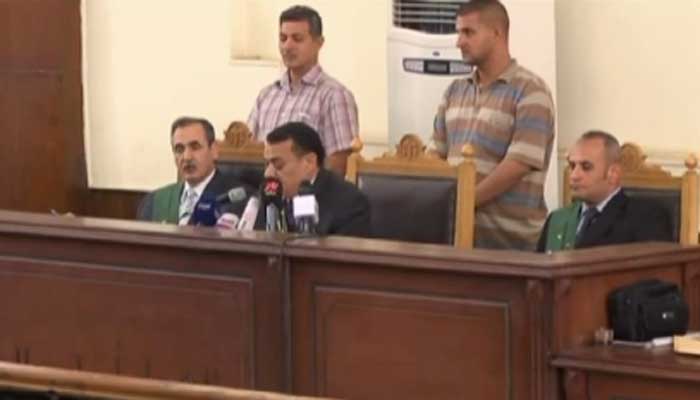 An Egyptian court has freed the sons of former Egyptian leader Mubarak