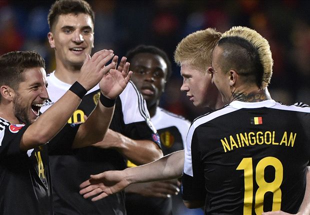 Andorra 1-4 Belgium Hazard and Co. smash minnows to reach Euros