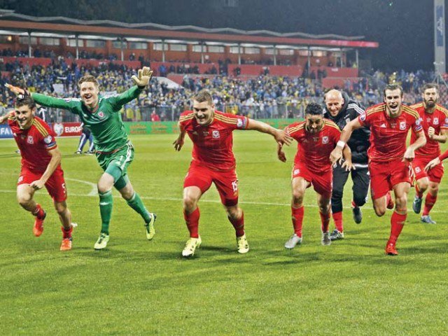 Wales who last played in a major tournament at the 1958 World Cup clinched second place in Group H and qualified for the Euros courtesy of Israel losing 2-1 at home to Cyprus