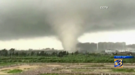 Typhoon rips through southern China spins off tornadoes story image