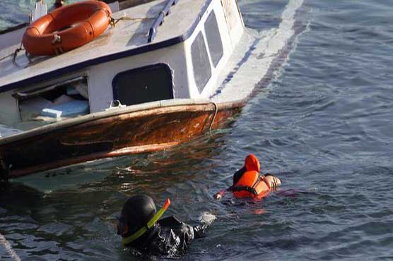 At least seven people were killed when a migrant boat collided with a Greek coastguard vessel