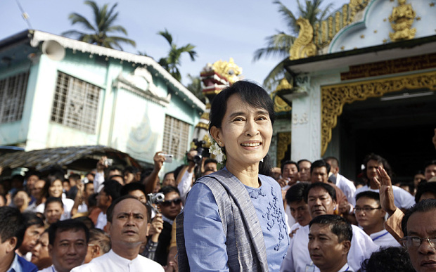 Aung San Suu Kyi the leader of the opposition National League for Democracy has said she will skip the events