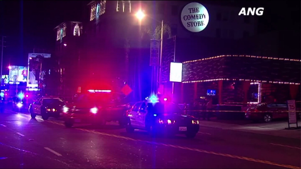 Authorities responded after a man was fatally shot outside the Comedy Store in West Hollywood early Wednesday morning Oct. 14 2015