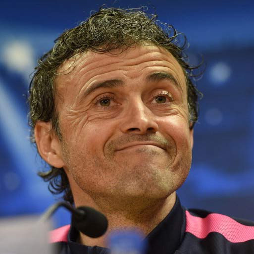 Barcelona coach Luis Enrique