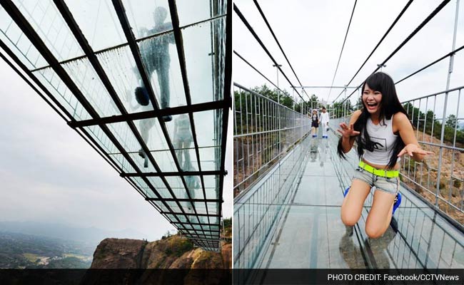 Brave Enough to Cross China's Glass Bottomed Bridge? Are You? Really