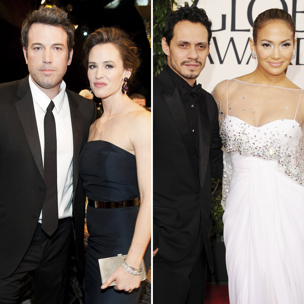 Ben Affleck and Jennifer Lopez Spouses