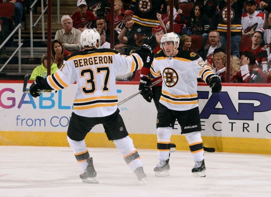 Boston Bruins&#039 Power Play Excels In 5-3 Victory Over Coyotes