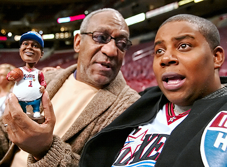 Bill Cosby and Kenan Thompson in 2004