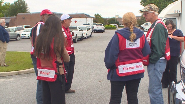 Several local Red Cross chapters are hitting the road to assist those devastated by flooding in South Carolina